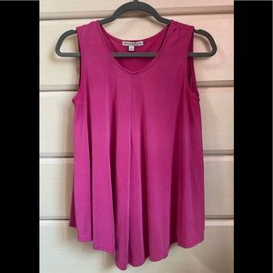 Green Envelope Pink Flowy Top